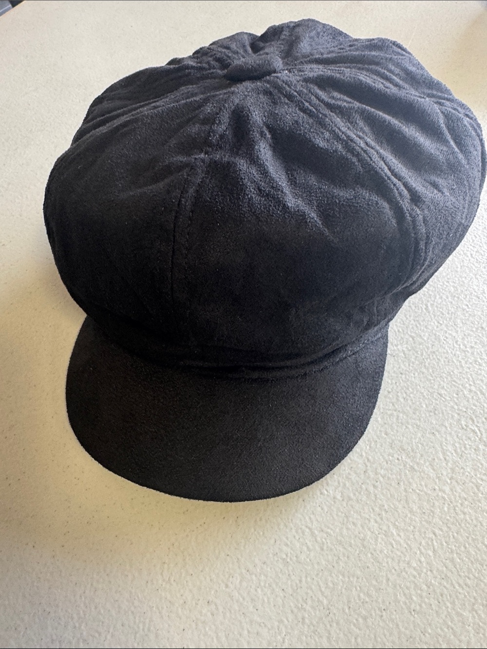 Women's Black Baker Cap - Soft Structured💕 - Picture 5 of 7